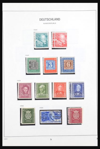 Stamp collection 30877 Bundespost 1949-1999.