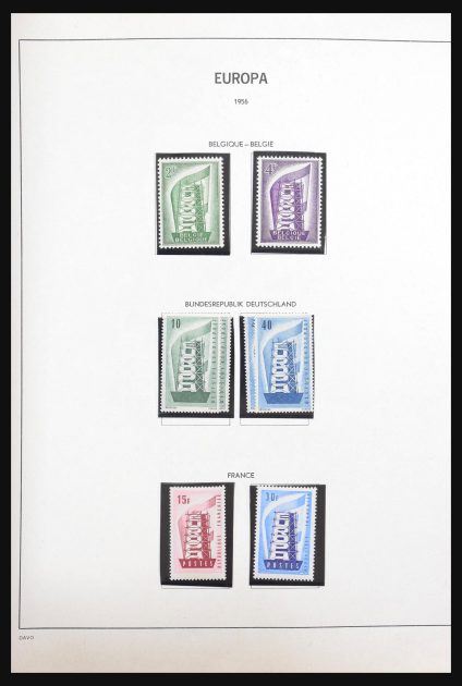 Stamp collection 30892 Europa CEPT 1956-2007.