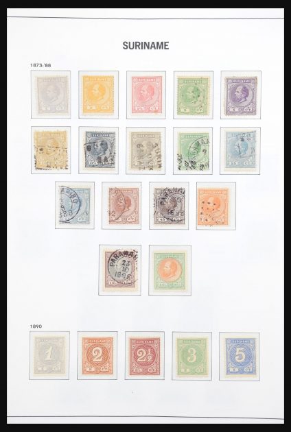 Stamp collection 30897 Suriname 1873-1975.