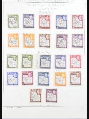 Stamp collection 30900 Falkland Dependencies 1946-1989.