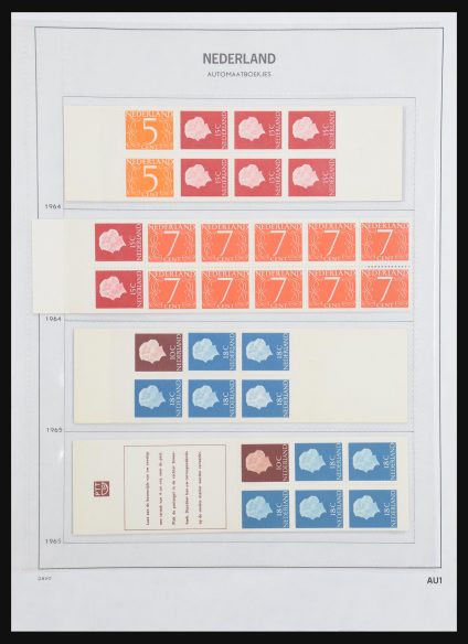 Stamp collection 30935 Netherlands stamp booklets 1964-2000.