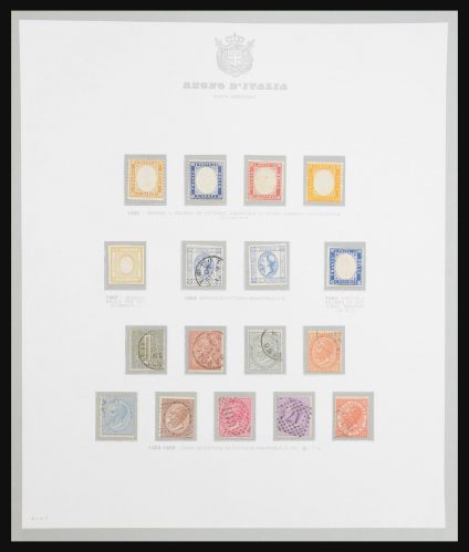 Stamp collection 30946 Italy 1862-1975.
