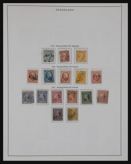 Stamp collection 30948 Netherlands 1852-1973.