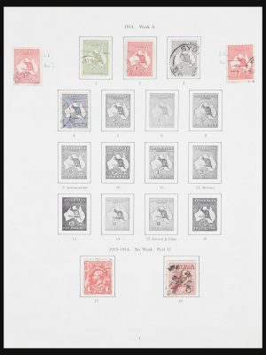 Stamp collection 30964 Australia 1913-2010.