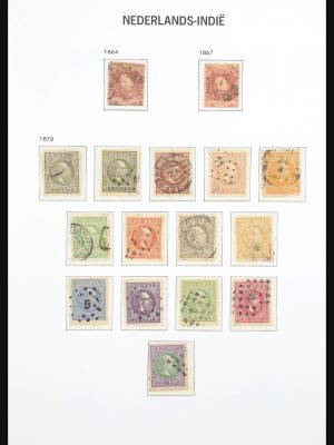 Stamp collection 30976 Dutch east Indies 1864-1948.