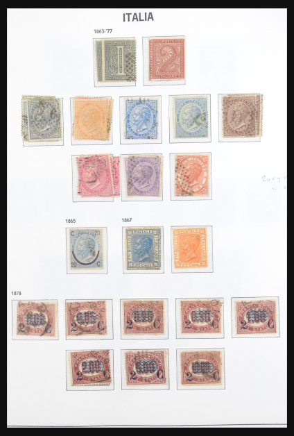 Stamp collection 30998 Italy 1862-1976.