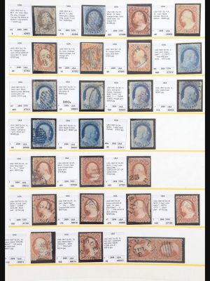 Stamp collection 31003 USA 1847-1925.