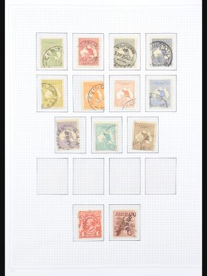 Stamp collection 31009 Australia 1913-1935.