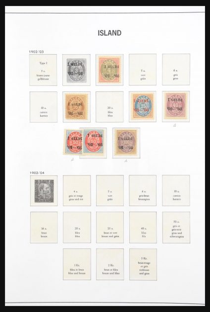 Stamp collection 31016 Iceland 1882-2018!