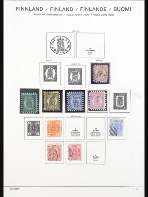 Stamp collection 31034 Finland 1860-1992.