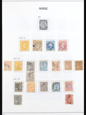 Stamp collection 31049 Norway 1856-1984.