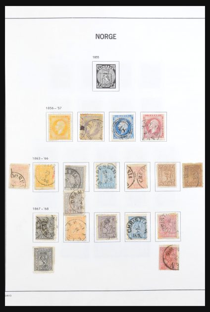 Stamp collection 31049 Norway 1856-1984.