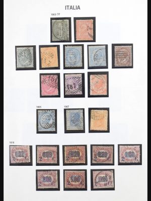 Stamp collection 31094 Italy 1863-2001.