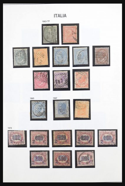 Stamp collection 31094 Italy 1863-2001.