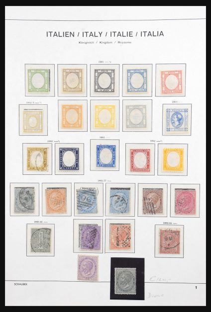 Stamp collection 31112 Italy 1861-1984.