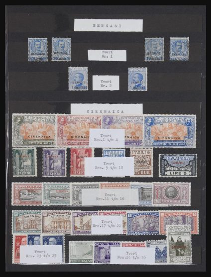 Stamp collection 31114 Italian territories 1906-1941.