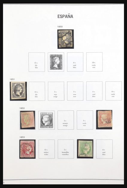 Stamp collection 31158 Spain 1850-1938.