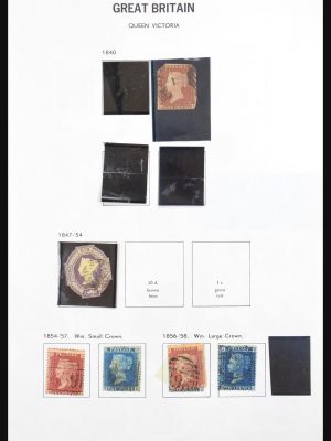 Stamp collection 31174 Great Britain 1847-1996.