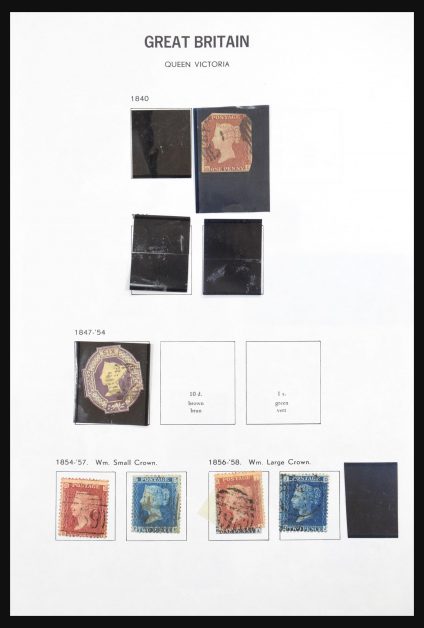 Stamp collection 31174 Great Britain 1847-1996.