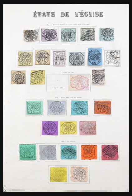 Stamp collection 31182 Vatican 1852-1971.