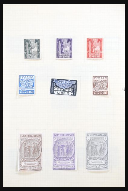 Stamp collection 31184 Italy 1923-1942.