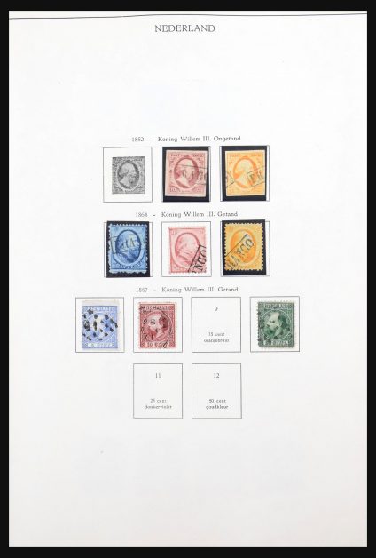 Stamp collection 31185 Netherlands 1852-1984.