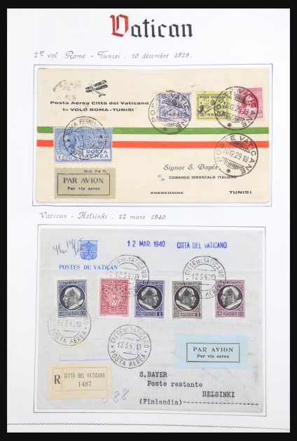 Stamp collection 31190 Vatican 1929-1962.