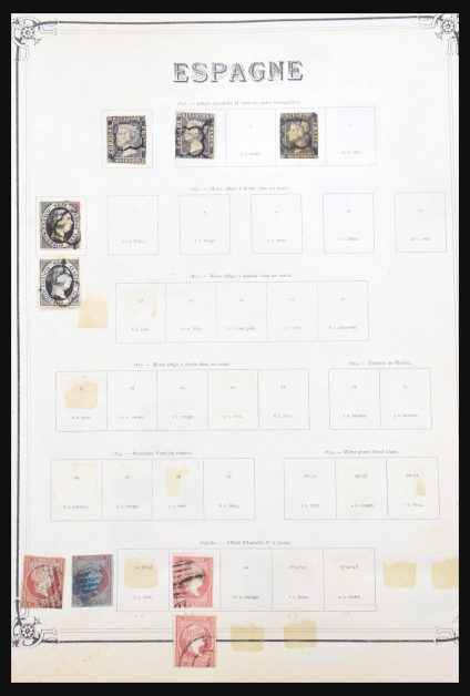 Stamp collection 31192 Spain and colonies 1850-1960.