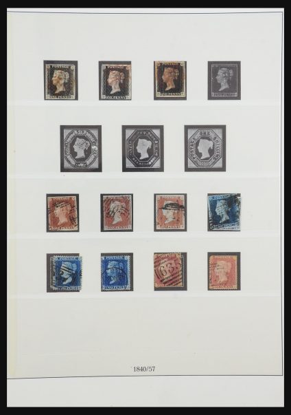 Stamp collection 31211 Great Britain 1840-2001.