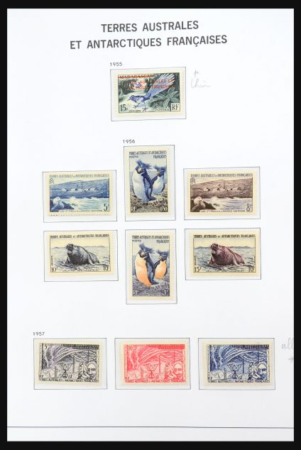 Stamp collection 31232 French Antarctics 1955-2012.