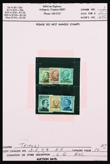 Stamp collection 31236 Lybia 1920-2004.