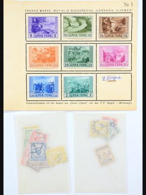 Stamp collection 31247 Montenegro 1874-1913.