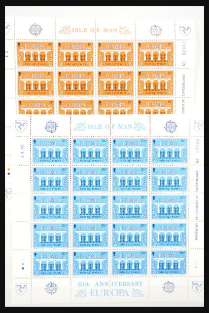 Stamp collection 31249 Channel Islands souvenir sheets and sheetlets 1978-1997.