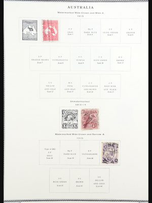 Stamp collection 31255 British colonies in the Pacific 1913-1975.