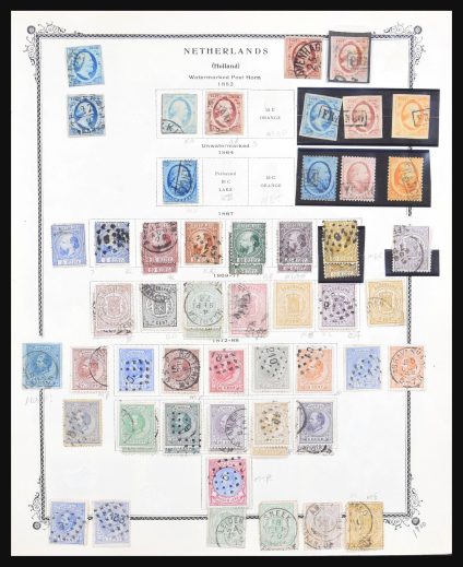 Stamp collection 31261 Netherlands and territories 1852-1967.