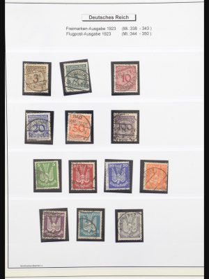 Stamp collection 31266 Germany 1923-1932.