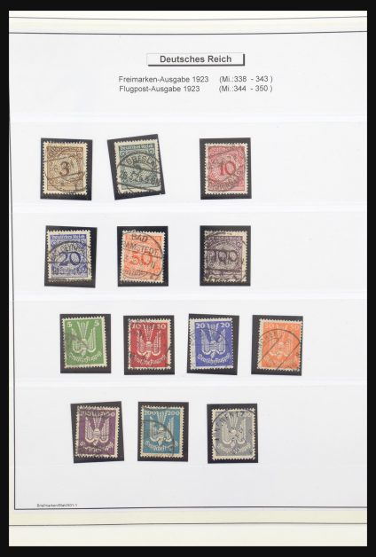 Stamp collection 31266 Germany 1923-1932.