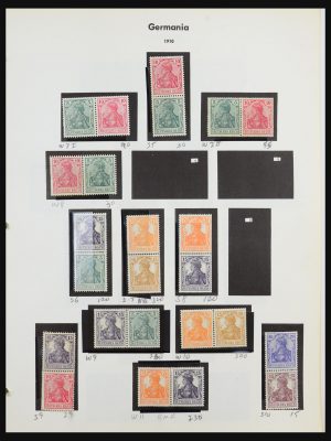 Stamp collection 31267 Germany combinations 1910-1989.