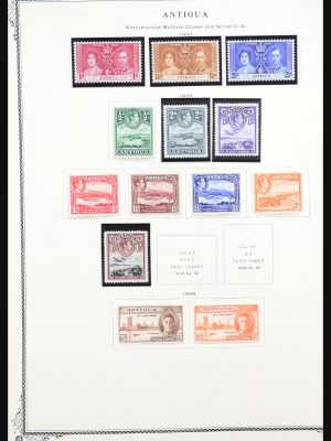 Stamp collection 31272 British colonies in America 1860-1975.