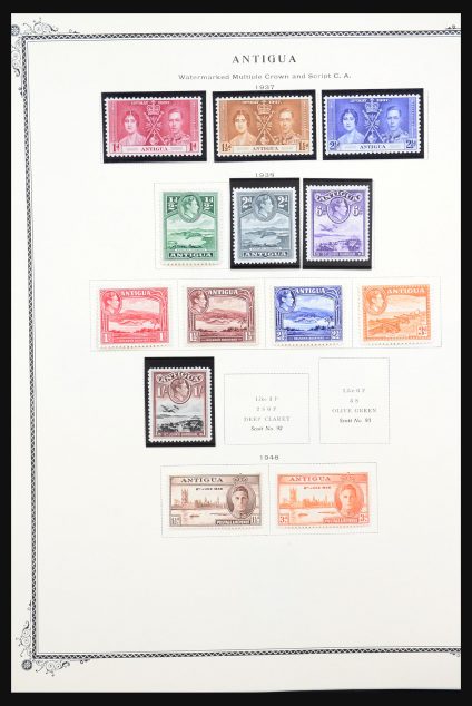 Stamp collection 31272 British colonies in America 1860-1975.
