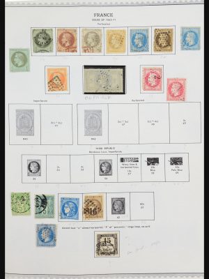 Stamp collection 31289 France and colonies 1862-1992.