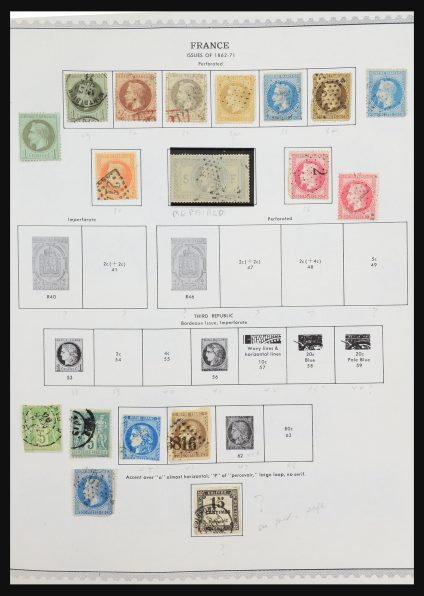 Stamp collection 31289 France and colonies 1862-1992.