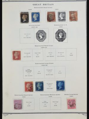 Stamp collection 31290 Great Britain and Commonwealth 1840-1970.