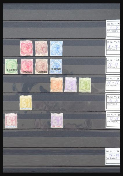 Stamp collection 31302 Gibraltar 1886-2012!