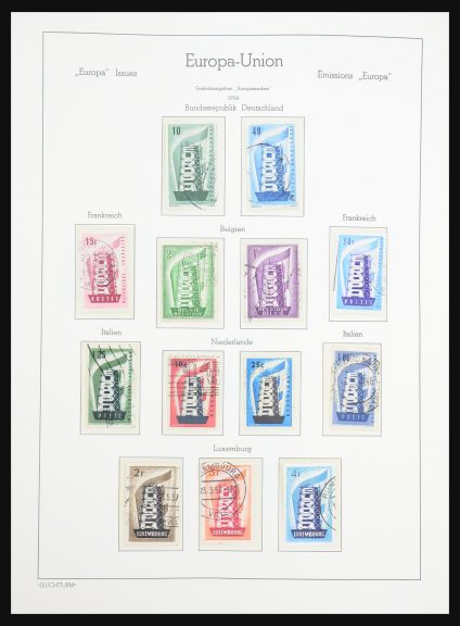 Stamp collection 31303 Europa CEPT 1956-2007.