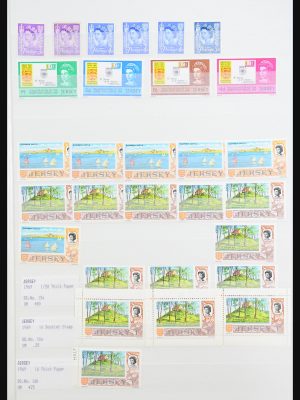 Stamp collection 31316 Jersey 1969-2004.