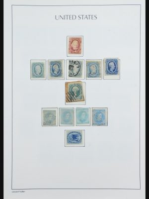 Stamp collection 31323 USA 1847-1995.