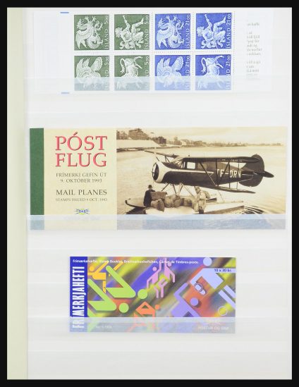 Stamp collection 31337 Iceland stamp booklets 1990-2016!