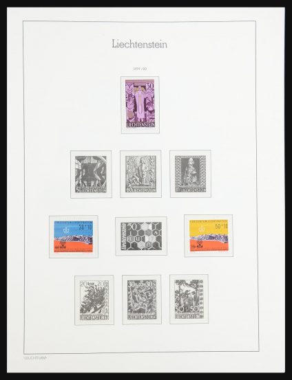 Stamp collection 31339 Liechtenstein 1960-2019!