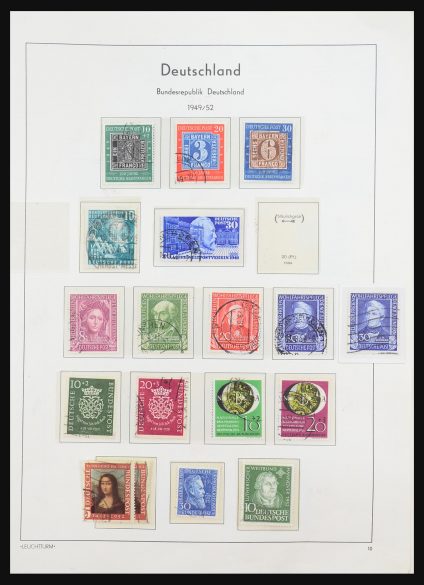 Stamp collection 31373 Germany 1949-1969.
